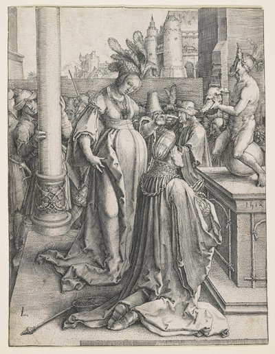 Salomons afgudsdyrkelse af Lucas van Leyden