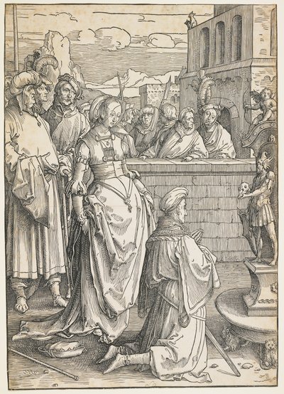 Salomons afgudsdyrkelse, ca. 1512 af Lucas van Leyden