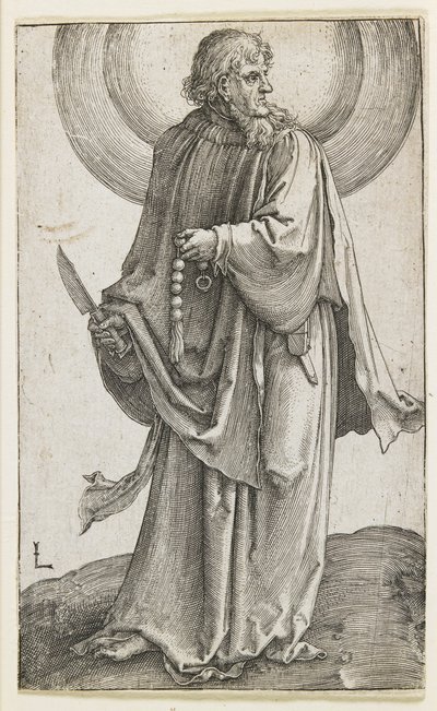 Skt. Bartolomæus, 1510 af Lucas van Leyden