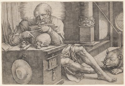 Sankt Hieronymus af Lucas van Leyden