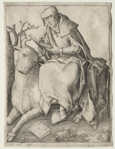 St. Luke, ca. 1508. af Lucas van Leyden