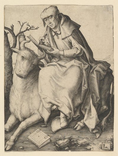 St. Luke, ca. 1508. af Lucas van Leyden