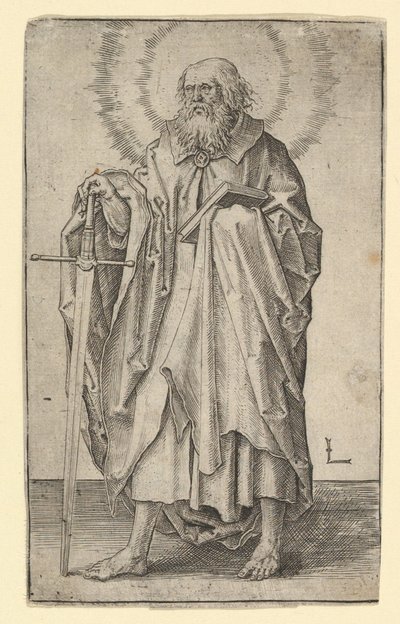 St. Paul, ca. 1510. af Lucas van Leyden