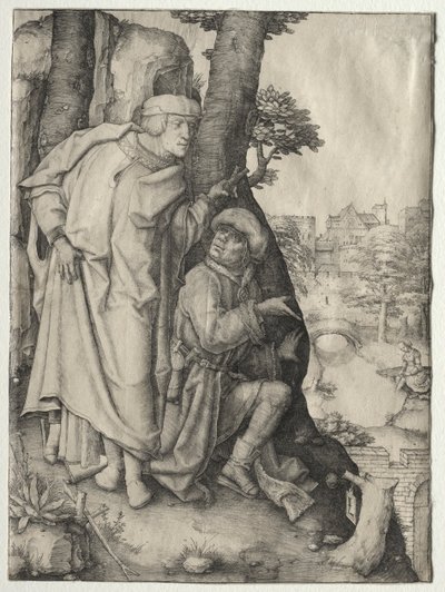 Susanna og de to ældste af Lucas van Leyden