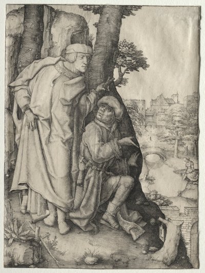 Susanna og de to ældste, ca. 1508. af Lucas van Leyden