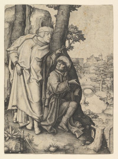 Susanna og de to ældste, ca. 1508. af Lucas van Leyden
