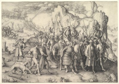 St. Pauls omvendelse, 1509. af Lucas van Leyden
