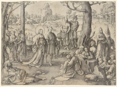 Sankt Maria Magdalenas dans af Lucas van Leyden