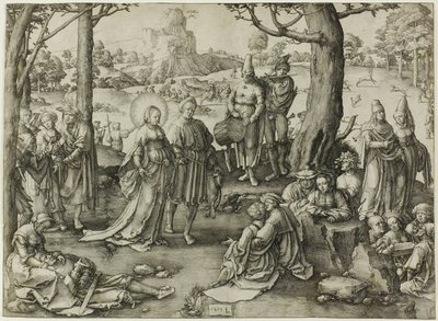 Sankt Maria Magdalenas dans af Lucas van Leyden