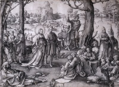 Den hellige Maria Magdalenas dans af Lucas van Leyden