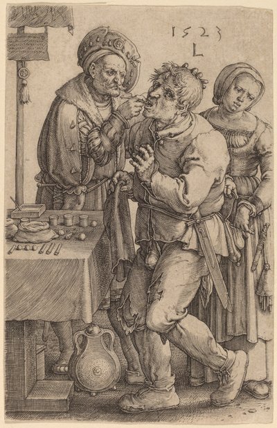 Tandlægen af Lucas van Leyden