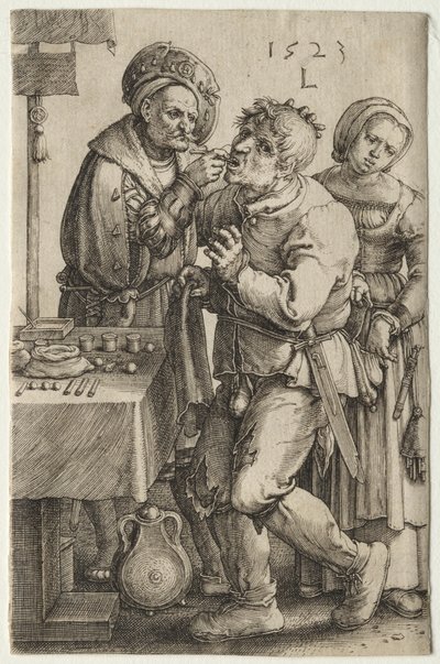 Tandlægen af Lucas van Leyden