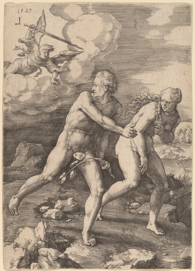 Uddrivelsen fra Paradis af Lucas van Leyden