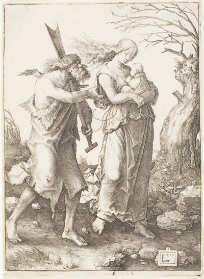 Uddrivelsen fra Paradis af Lucas van Leyden