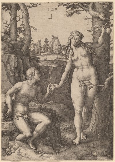 Menneskets Fald af Lucas van Leyden