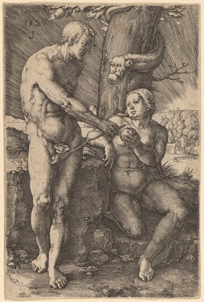 Menneskets Fald af Lucas van Leyden