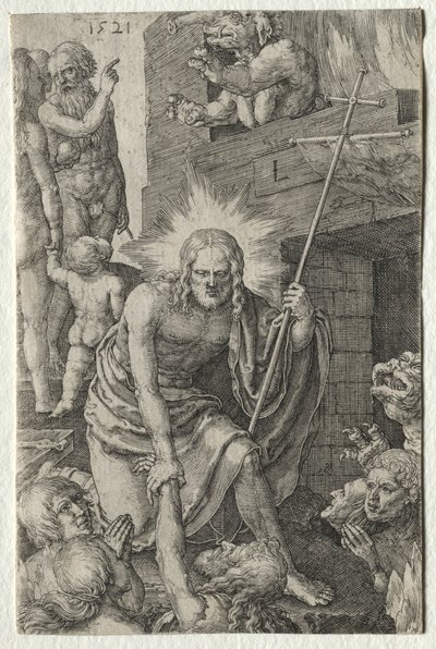The Passion: Descent into Limbo af Lucas van Leyden