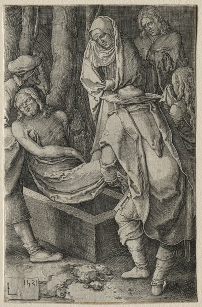 Lidenskaben: Kristi begravelse af Lucas van Leyden