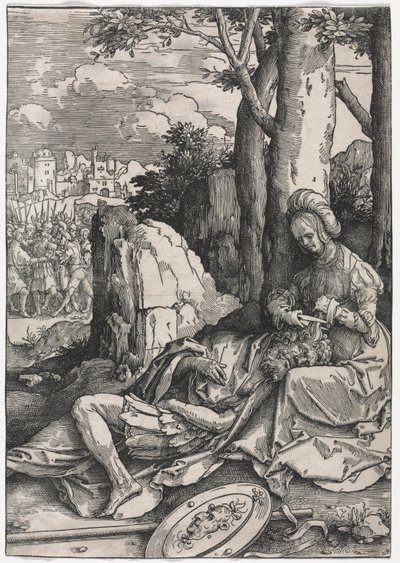 Kvindernes magt: Samson og Delila af Lucas van Leyden