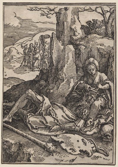 Kvindernes magt: Samson og Delila af Lucas van Leyden