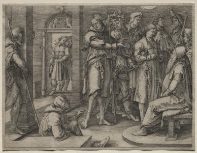 Historien om Josef: Josef tolker sin drøm til Jakob af Lucas van Leyden