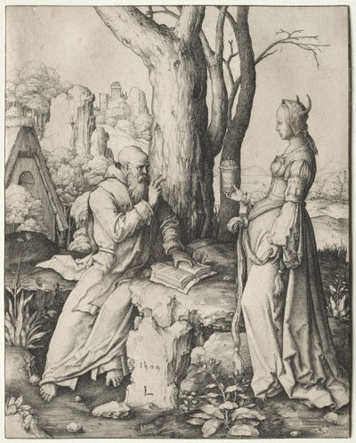 Sankt Anthonys fristelse af Lucas van Leyden