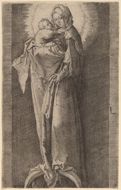 Jomfruen i nichen af Lucas van Leyden
