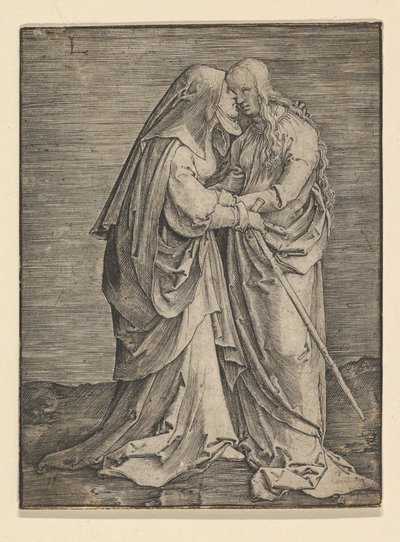Visitationen, ca. 1516. af Lucas van Leyden