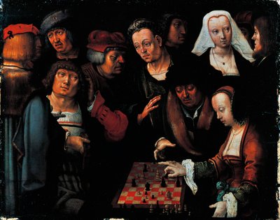 Skakspillerne af Lucas van Leyden