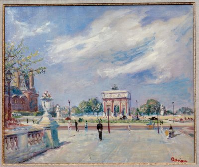 Tuilerierne af Lucien Adrion