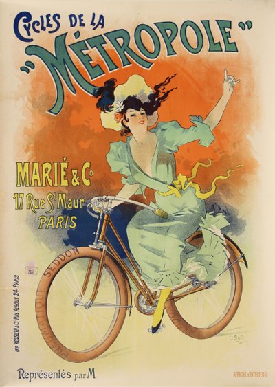 Metropolis, 1893. af Lucien Baylac