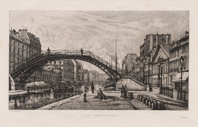 Quai Jemmapes i Paris af Lucien Gautier