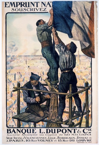 Tegn på det nationale lån af Lucien Hector Jonas
