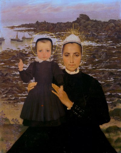 Vor Frue af Penmarch af Lucien Levy-Dhurmer