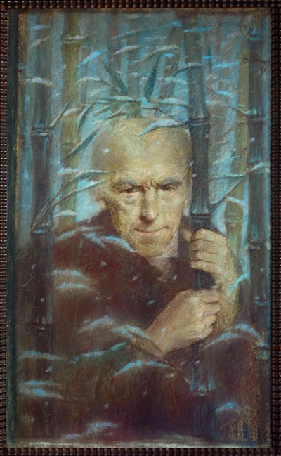 Den forsvundne opdagelsesrejsende af Lucien Levy-Dhurmer