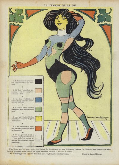 Illustration til Le Rire af Lucien Metivet