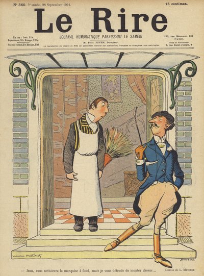 Illustration til Le Rire af Lucien Metivet
