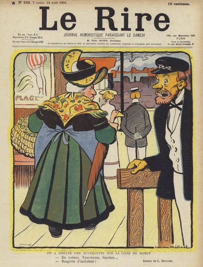 Illustration til Le Rire af Lucien Metivet