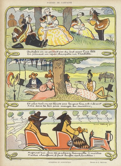 Illustration til Le Rire af Lucien Metivet