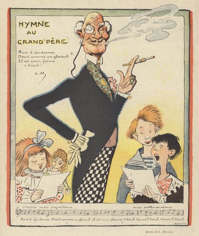 Illustration til Le Rire af Lucien Metivet