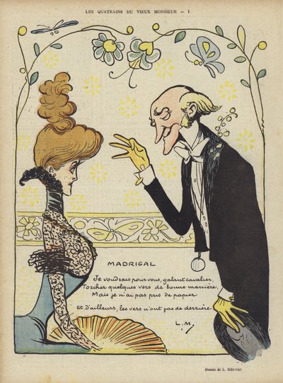 Illustration til Le Rire af Lucien Metivet