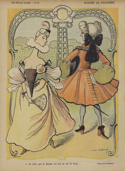 Illustration til Le Rire af Lucien Metivet