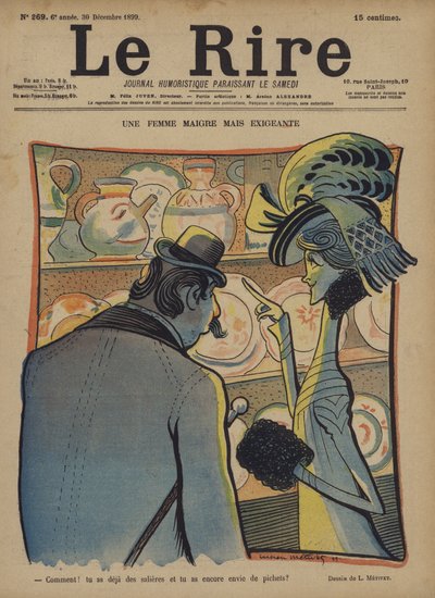 Illustration til Le Rire af Lucien Metivet