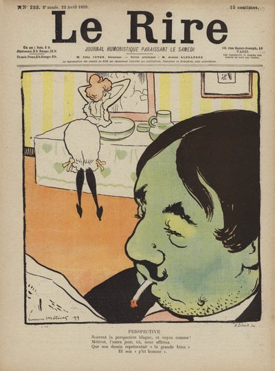 Illustration til Le Rire af Lucien Metivet