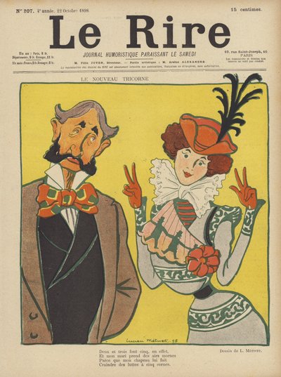 Illustration til Le Rire af Lucien Metivet