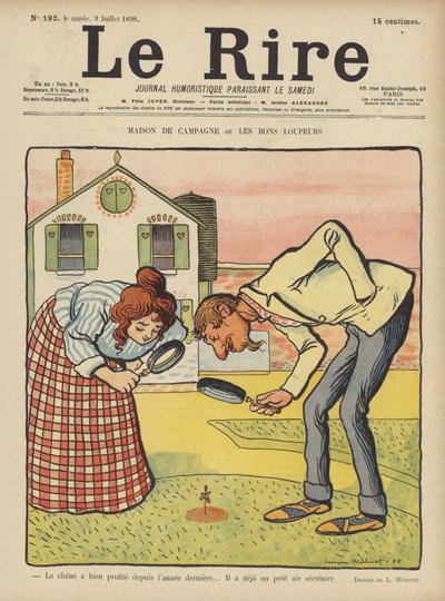 Illustration til Le Rire af Lucien Metivet