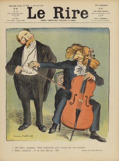 Illustration til Le Rire af Lucien Metivet