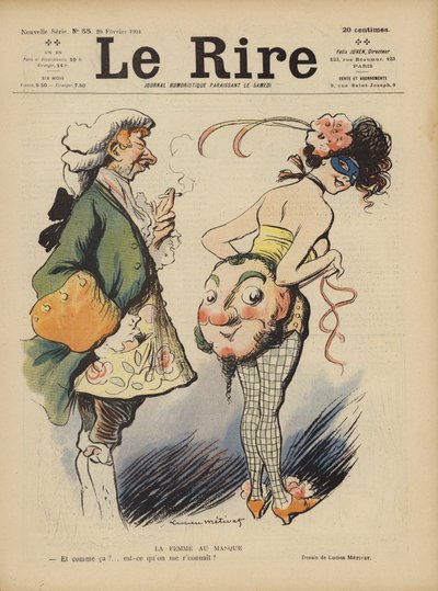 Illustration til Le Rire af Lucien Metivet