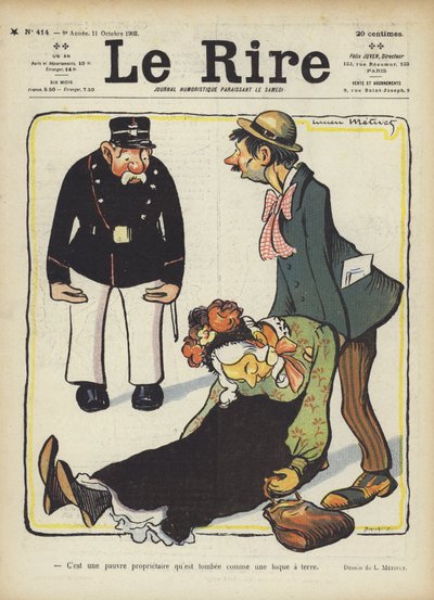 Illustration til Le Rire af Lucien Metivet
