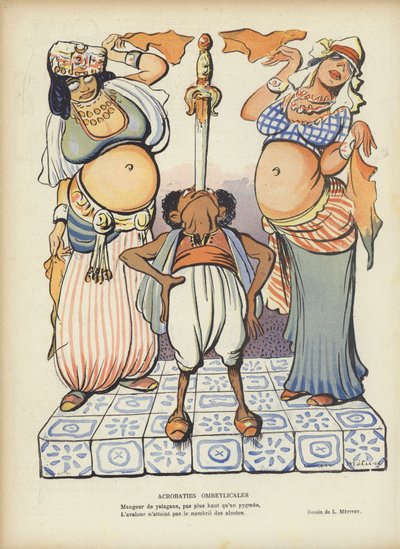Illustration til Le Rire af Lucien Metivet